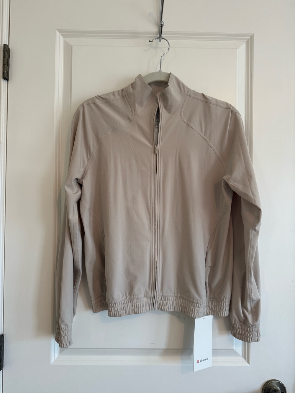 Lululemon Relaxed Fit Track Jacket Mojave Tan